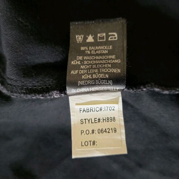 500 Maison Cinqcent S Dress Black Denim Distressed Destroyed Raw Grunge Punk - Picture 9 of 9